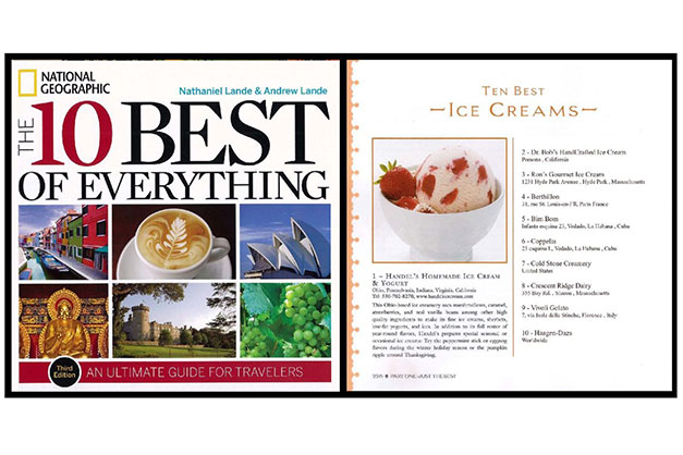 National Geographic 10 best of everything, best ice cream, best homemade ice cream, top 10 ice cream, best ice cream brand, best ice cream in the world, best ice cream in usa