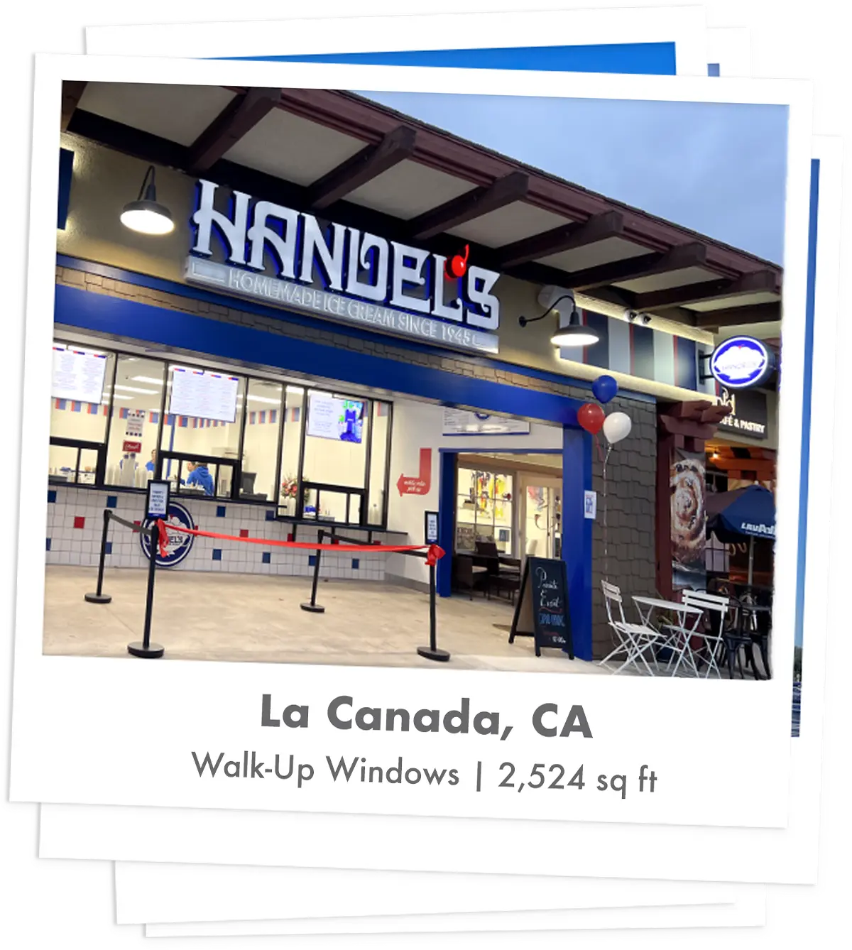Handel's Ice Cream store in La Canada, California